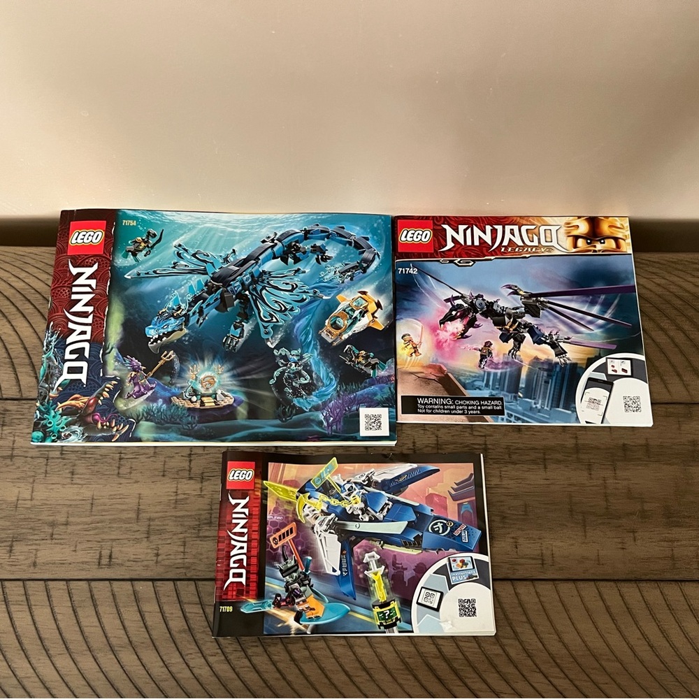 LEGO Ninjago Instruction Manuals